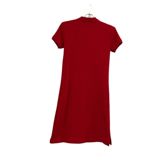 NWOT Ralph Lauren Sport Polo t-shirt dress XS red 100% cotton preppy ivy league - Picture 5 of 9